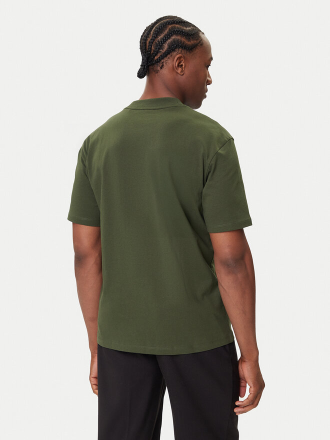 HUGO HUGO Camiseta Dapolino 50488330 Verde Relaxed Fit