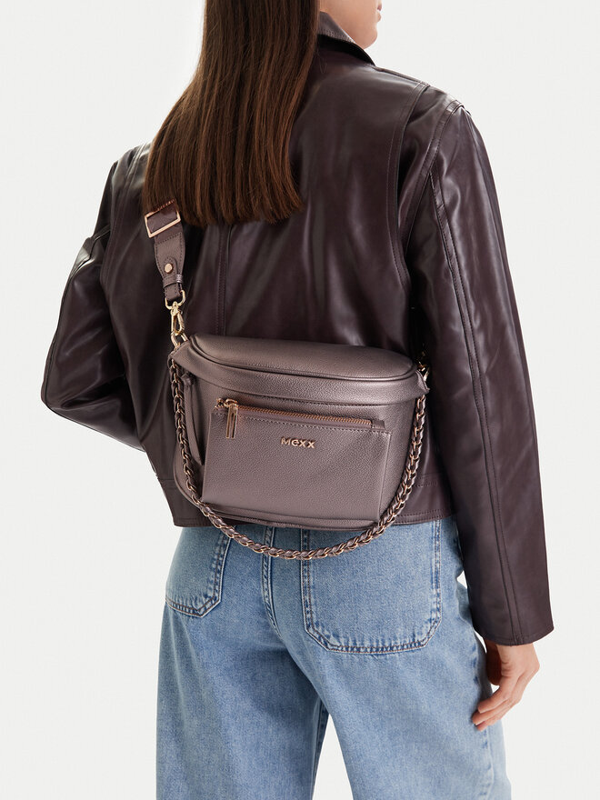 MEXX Handtasche MEXX CEO-MEXX-S-005-07 Silberfarben