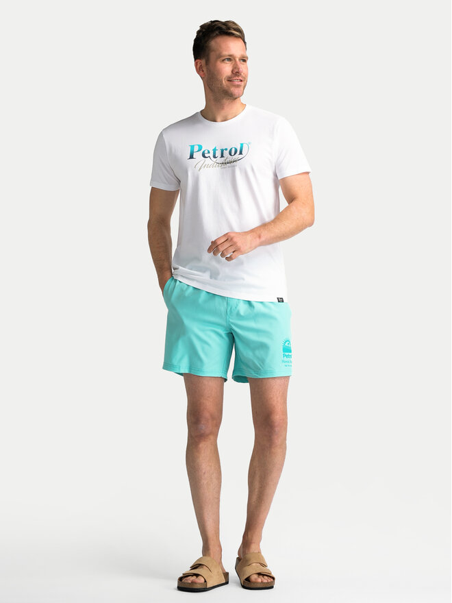 Petrol Industries Petrol Industries Camiseta M-1040-TSR634 Blanco Regular Fit