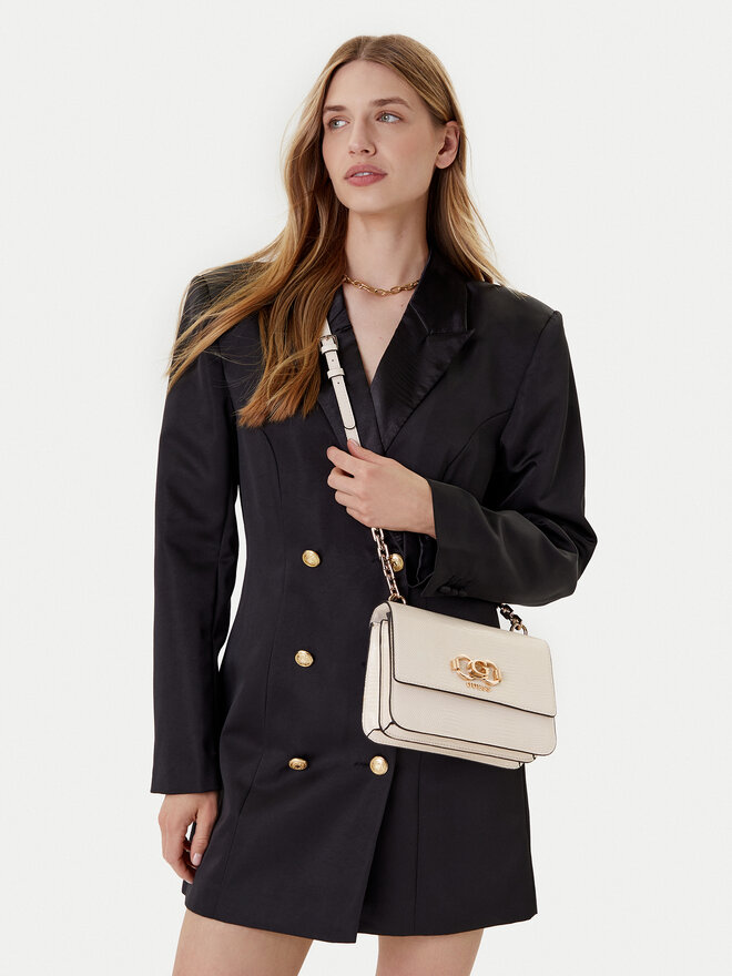 Guess Ročna torba Guess Salinge HWKG96 24200 Écru