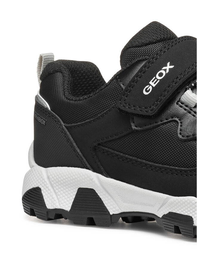 Geox Trekingová obuv Geox J Magnetar B Abx J553ZA 0FU50 C0017 M Černá