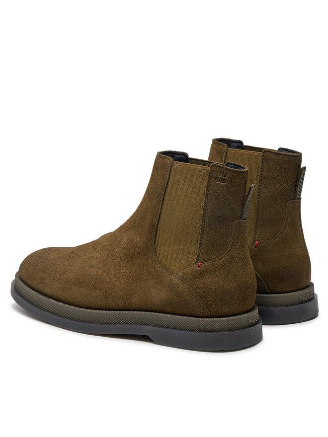 HUGO Klassische Stiefeletten Hugo Chaol Cheb 50522967 Grün