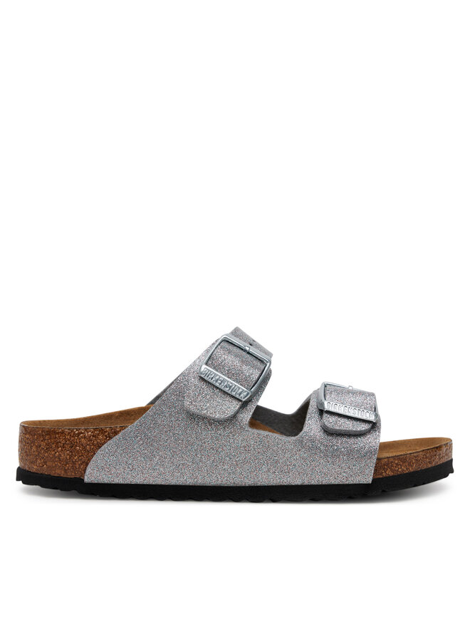 Birkenstock Klapki Birkenstock Arizona Kids 1029468 S Srebrny