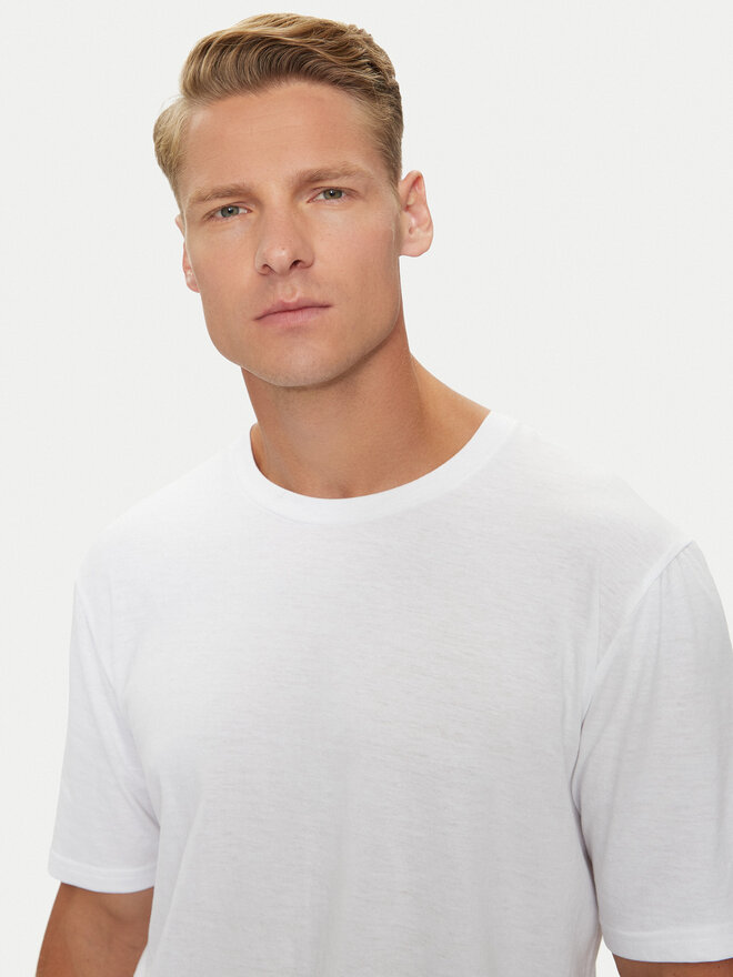 Jack&Jones Jack&Jones 3 db póló Under 12248076 Fehér Standard Fit