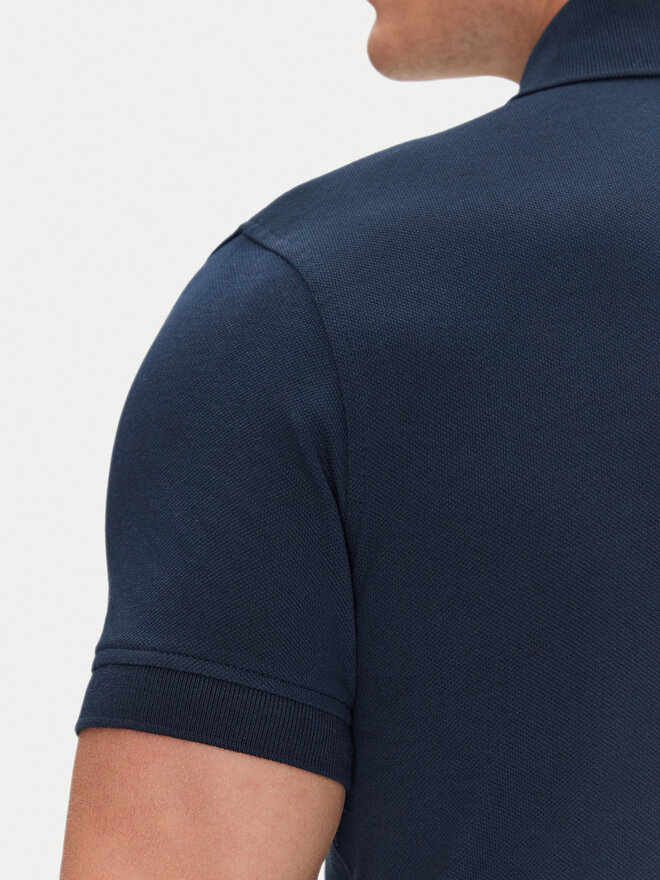 Tommy Hilfiger Tommy Hilfiger Pólóing 1985 MW0MW17771 Sötétkék Slim Fit