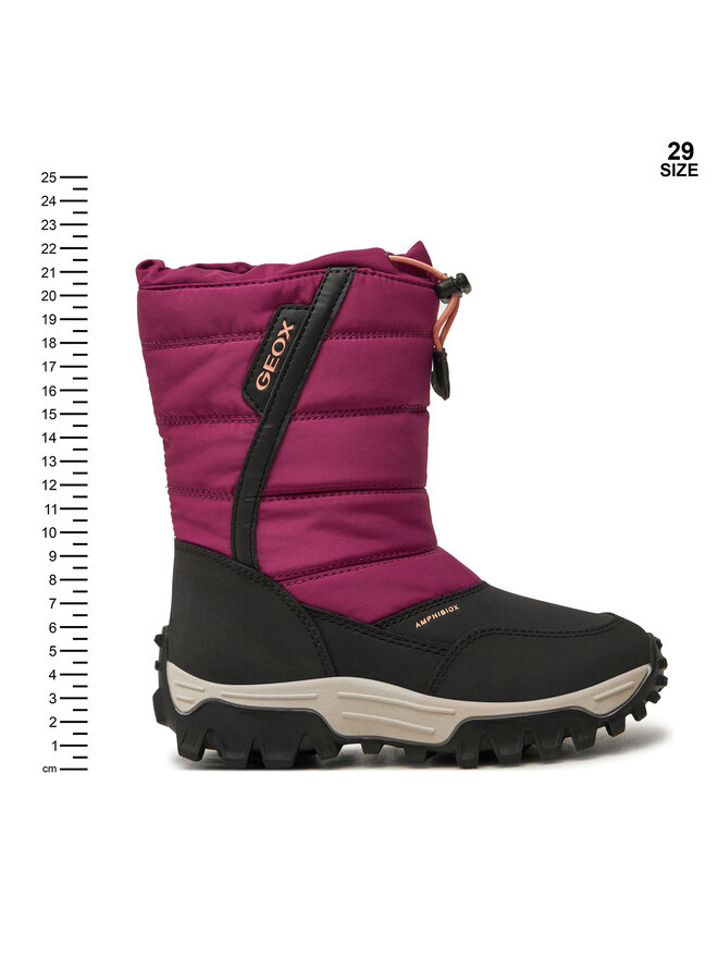 Geox Sněhule Geox J Himalaya Girl B Ab J26FTA 0FU54 CP87G S Růžová