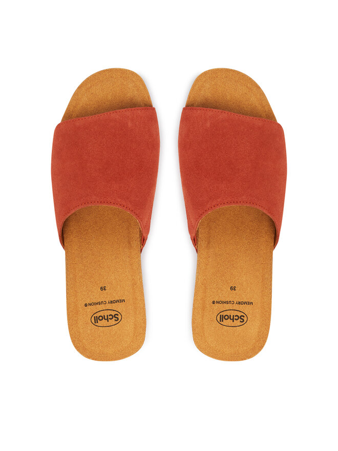 Scholl Шльопанці Scholl Vegas Mule MF00885 Червоний