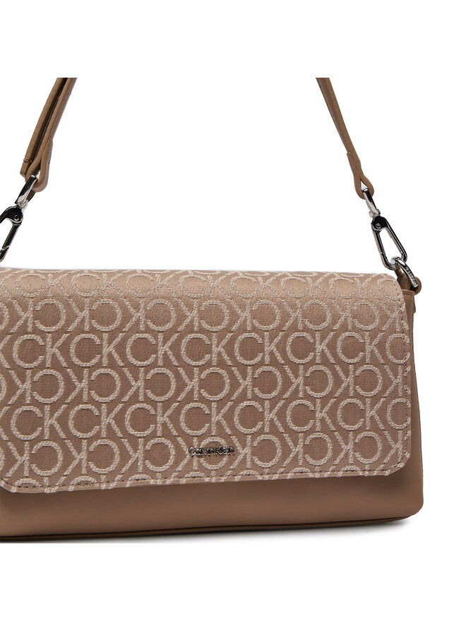 Calvin Klein Handtasche Calvin Klein Ck Must Shoulder Bag K60K612646 Braun