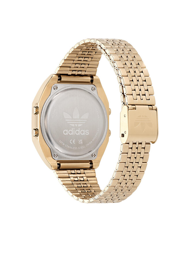 Годинник adidas Originals Street Digital Two AOST22071 Золотий