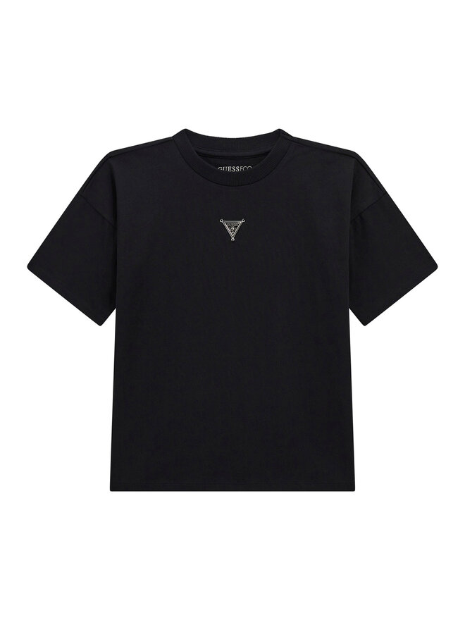 Guess Guess Футболка L5BI16 KCNQ4 Чорний Regular Fit