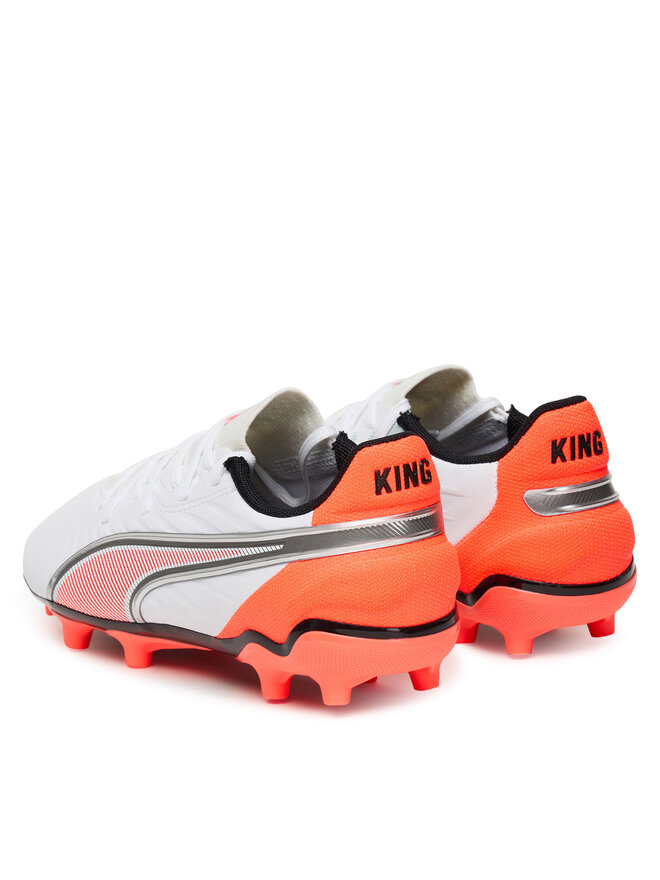 Puma Tenisice za nogomet Puma King Match Fg/Ag Jr 108837 01 Bijela