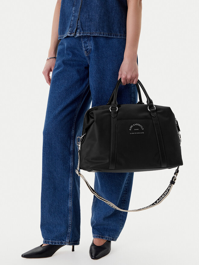 KARL LAGERFELD Handtasche KARL LAGERFELD A2W30083 Schwarz