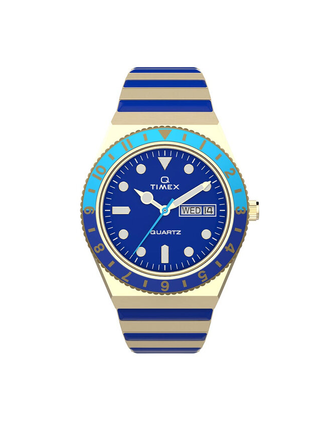 Timex Ρολόι Timex Q Timex Malibu TW2V38500 Χρυσό