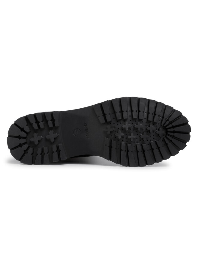 Geox Kotníková obuv s elastickým prvkem Geox D Iridea B D04HRB 00043 C9999 Černá