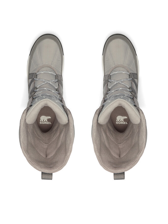 Sorel Μπότες Χιονιού Sorel Whitney™II Plus Tall Lace Wp 2088261061 Γκρι