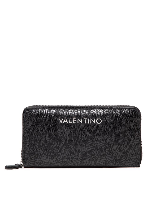 Valentino Голям дамски портфейл Valentino Divina VPS1R4155G Черен