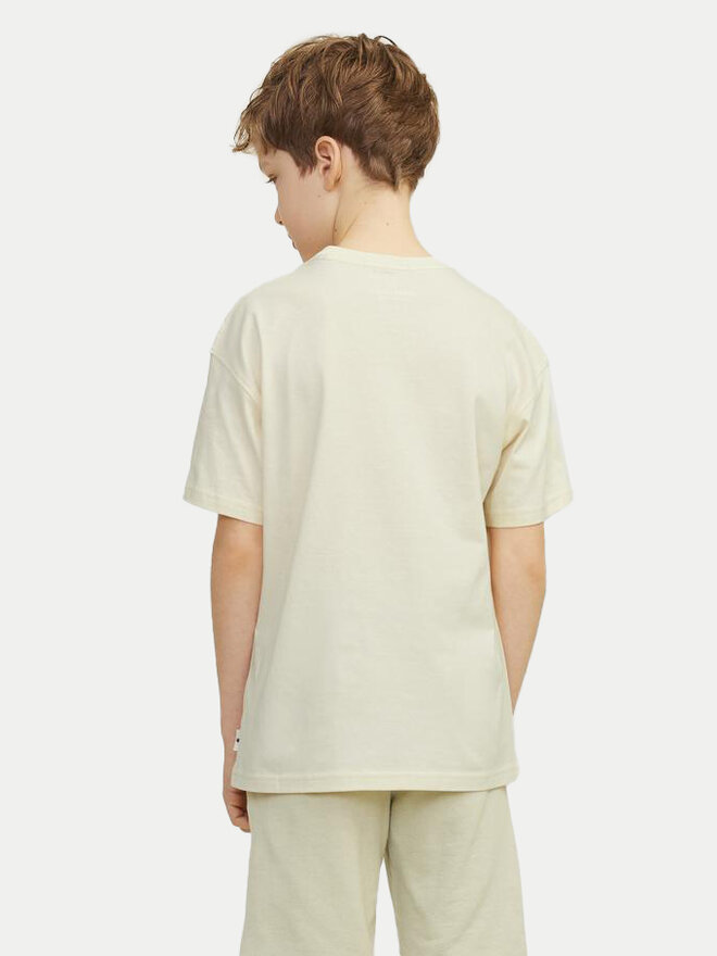 Jack&Jones Junior Jack&Jones Junior Camiseta Jormarbella 12257641 Écru Loose Fit