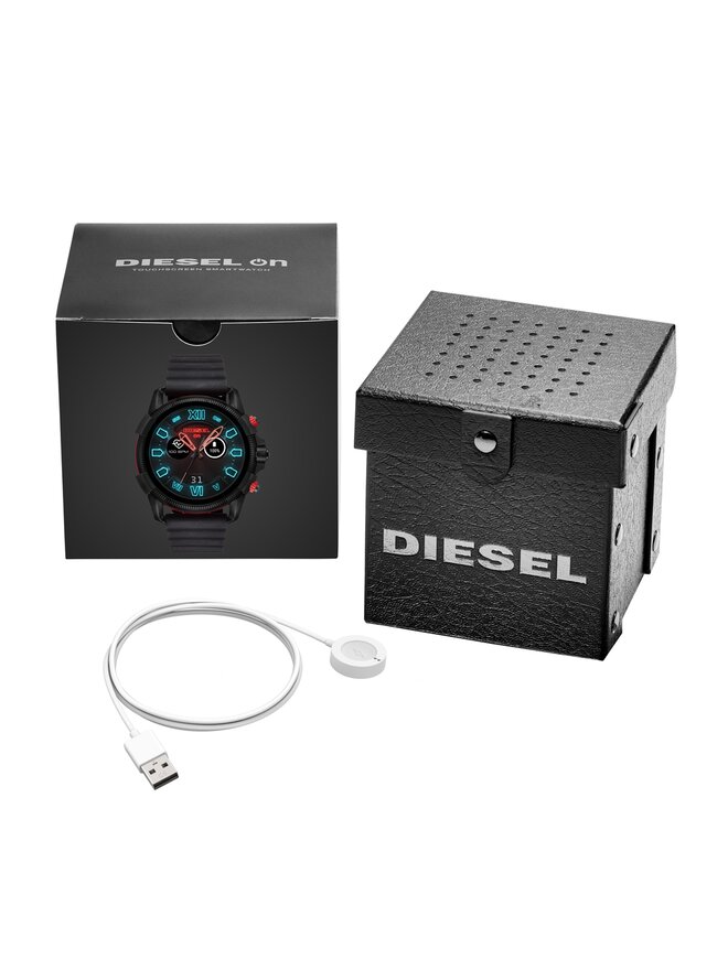 Diesel Chytré hodinky Diesel Full Guard 2.5 DZT2010 Černá