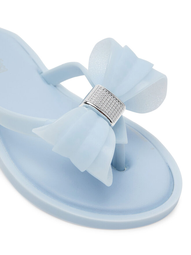 Melissa Japonki Melissa Mini Melissa Flip Flop Iv Inf 35749 Błękitny