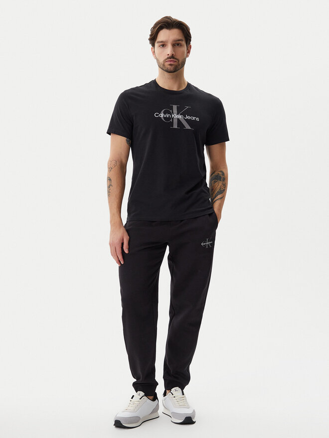 Calvin Klein Jeans Calvin Klein Jeans T-Shirt LV040EM286 Μαύρο Regular Fit