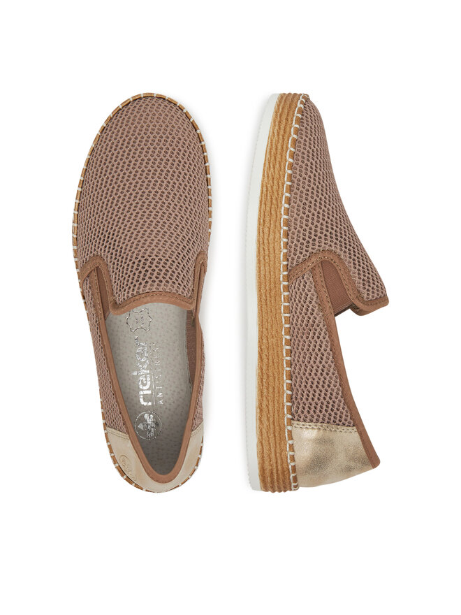 Rieker Halbschuhe Rieker L7873-31 Beige