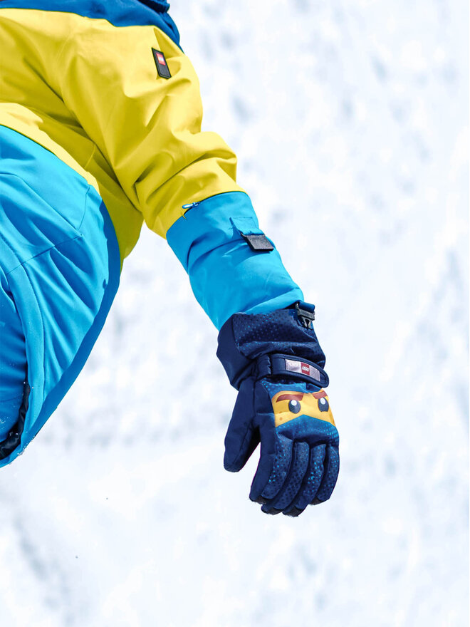 LEGO Лижні рукавиці LEGO Lwgan 807 11010969 Cиній