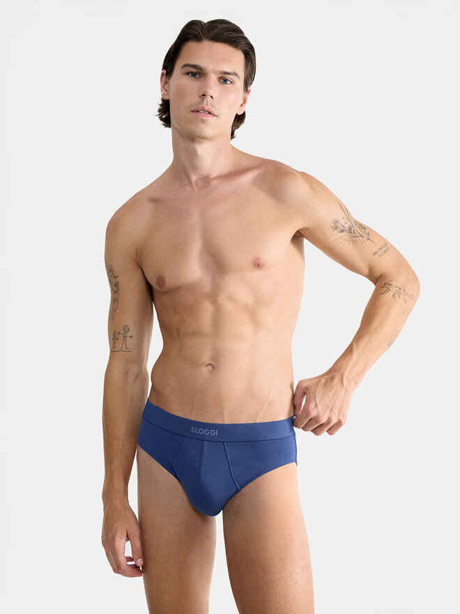 Sloggi Sloggi 2er-Set Slips 10222378 Blau