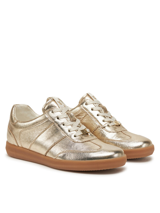 Caprice Sneakersy Caprice 9-23705-44 Złoty