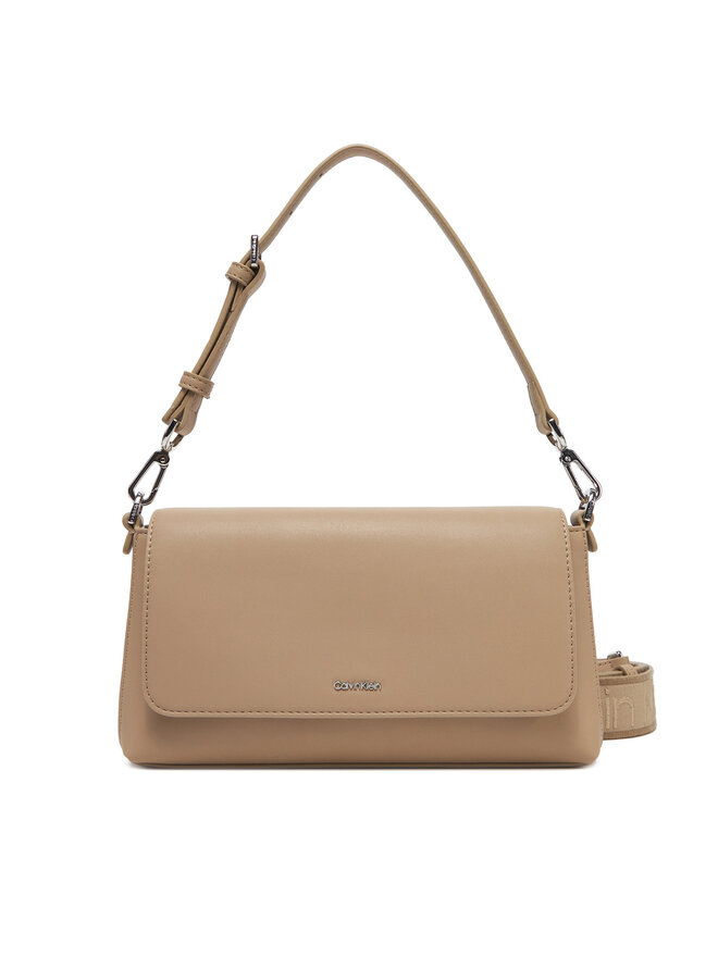 Calvin Klein Borsetta Calvin Klein Ck Must Convertible Shoulder Bag K60K612902 Beige
