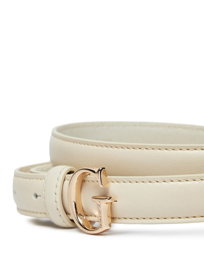 Guess Cinturón para mujer Guess Not Coordinated Belts BW9119 P4220 Écru