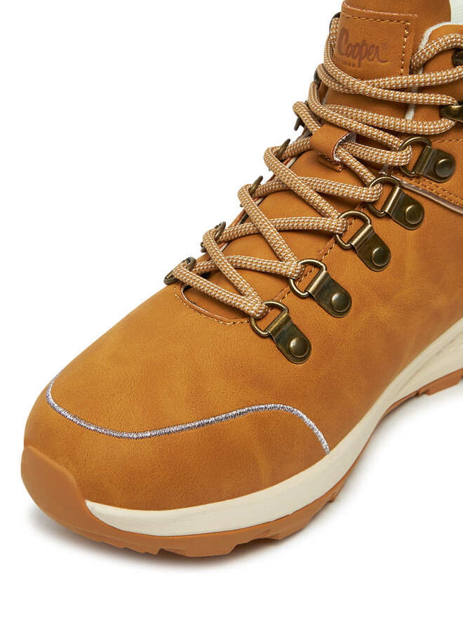 Lee Cooper Polokozačky Lee Cooper LCJ-24-03-3075LA Hnědá
