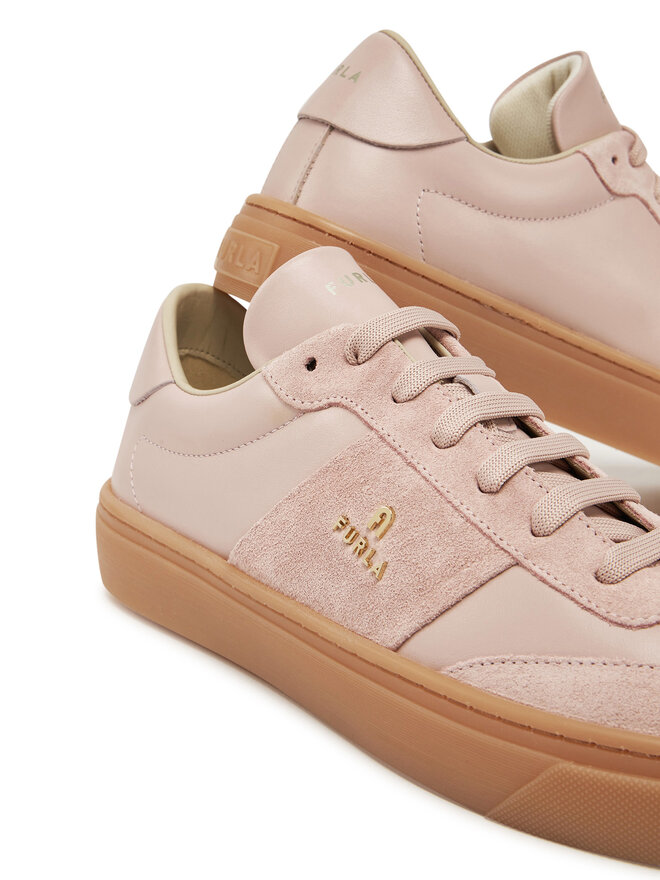 Furla Tenisice Furla Enjoy Lace-Up Sneaker YI79ENJ BX3712 2814S Ružičasta