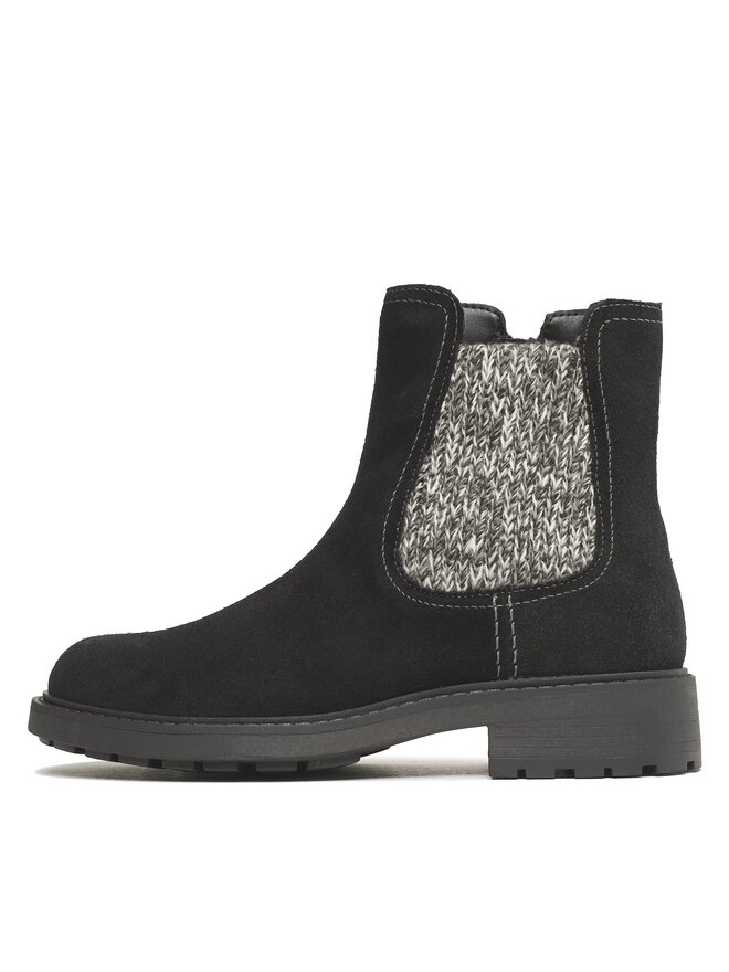 Clarks Botki Clarks Opal Sky 261678274 Czarny