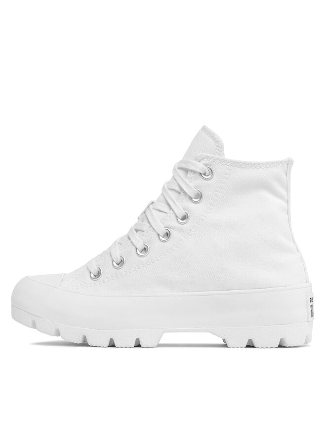 Converse Plátenky Converse Chuck Taylor All Star Lugged Hi 565902C Biela