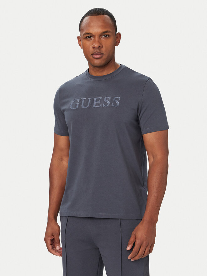 Guess Guess Футболка Z6YI17 K4968 Cиній Regular Fit