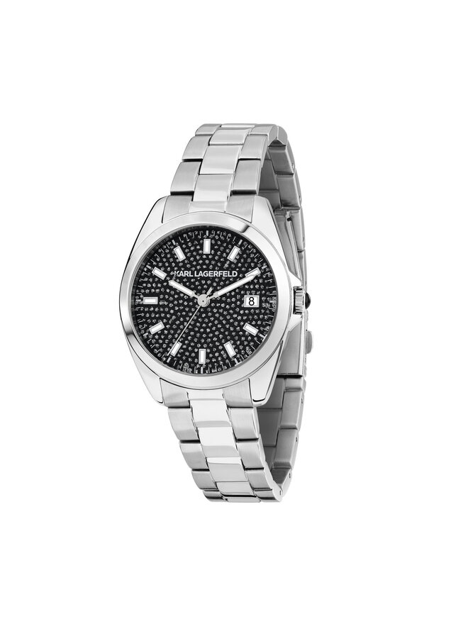 KARL LAGERFELD Hodinky KARL LAGERFELD R0553101508 Stříbrná