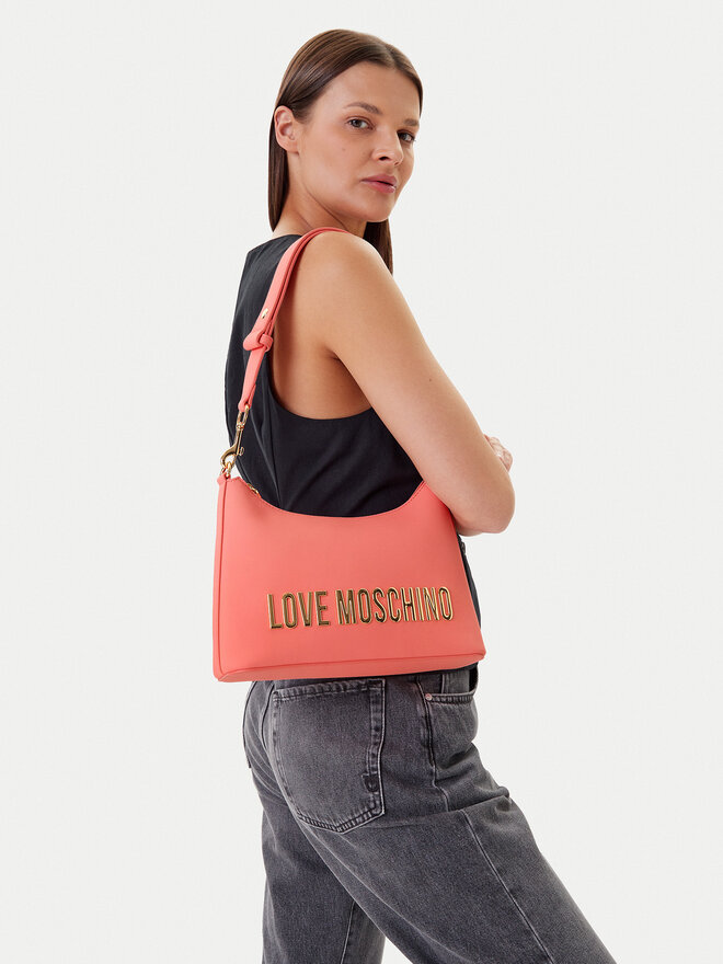 LOVE MOSCHINO Kabelka LOVE MOSCHINO JC4025PP1MKD0464 Koralová