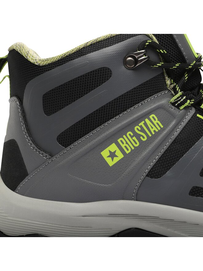 Big Star Shoes Черевики туристичні Big Star Shoes KK174098 Сірий