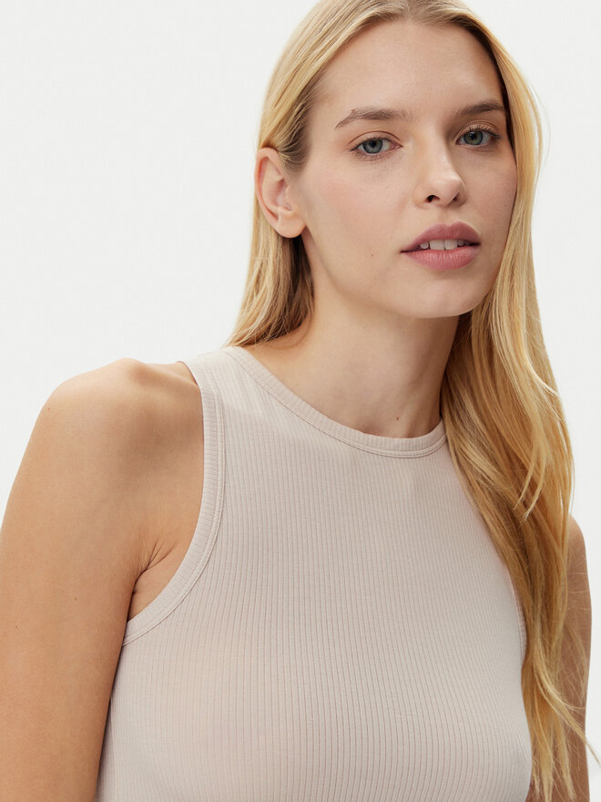 BOSS BOSS Top Flow 50535807 Beige Slim Fit