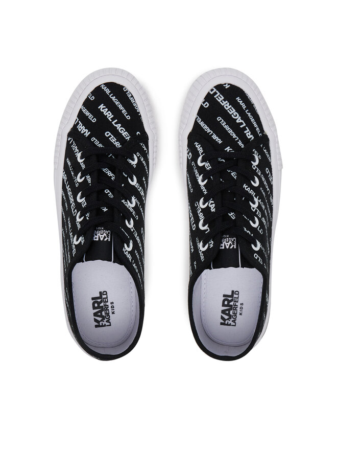 Karl Lagerfeld Kids Sneakers aus Stoff Karl Lagerfeld Kids Z30562 S Schwarz