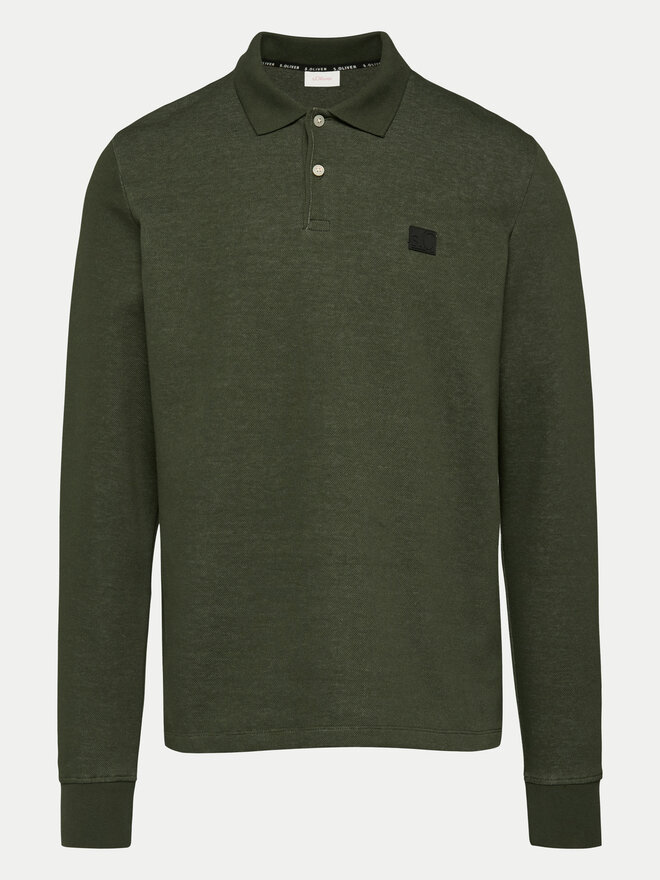 s.Oliver s.Oliver Поло 2153475 Зелений Regular Fit