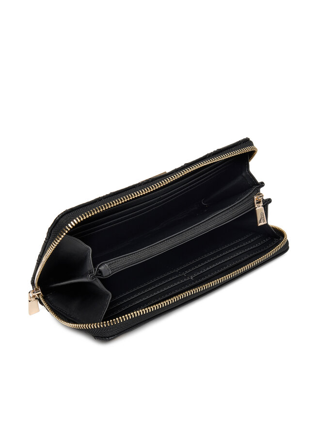 Guess Голям дамски портфейл Guess SWQG96 73146 Черен