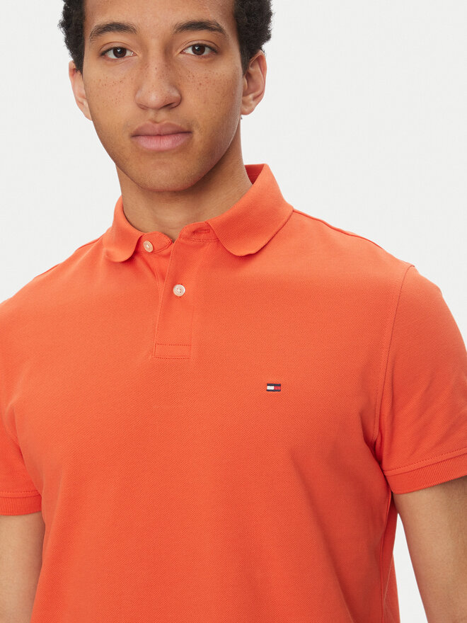 Tommy Hilfiger Tommy Hilfiger Poloshirt 1985 MW0MW17770 Orange Regular Fit