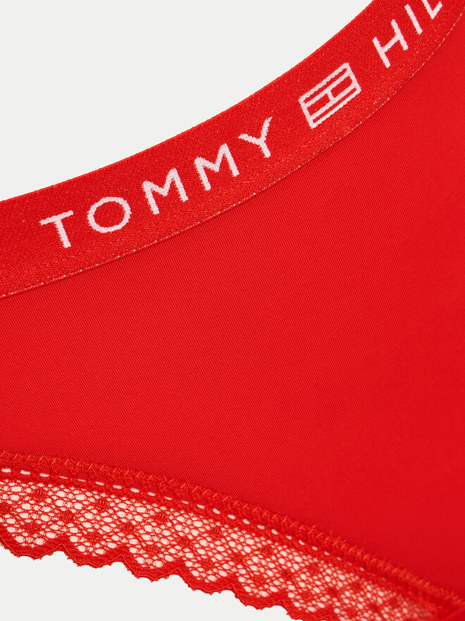 Tommy Hilfiger Tommy Hilfiger Klassischer Damenslip UW0UW04183 Rot