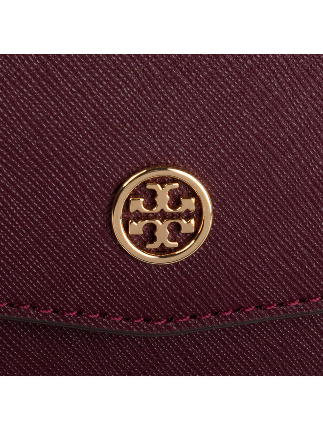 Tory Burch Сумка Tory Burch Robinson Convertible Shoulder Bag 54654 Бордовий