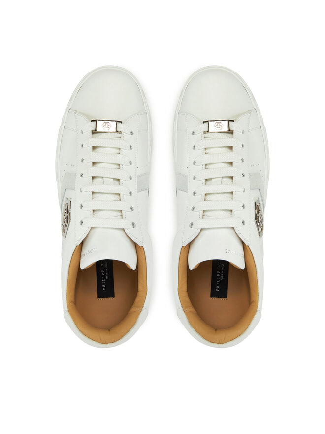 PHILIPP PLEIN Sneakersy PHILIPP PLEIN SAES USC0698 PLE075 Biały