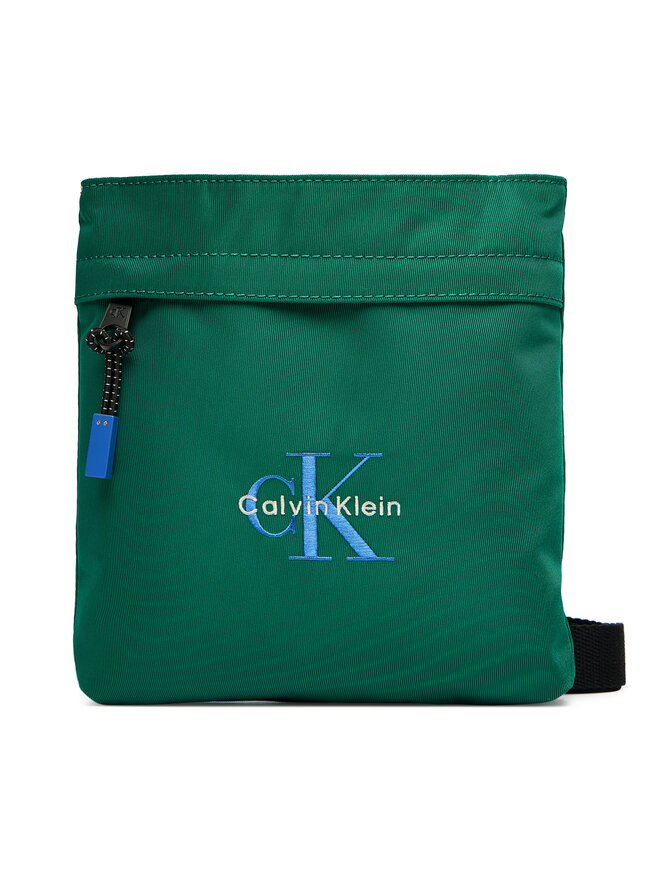 Calvin Klein Umhängetasche Calvin Klein Bold Flatpack LV04D3178G Grün