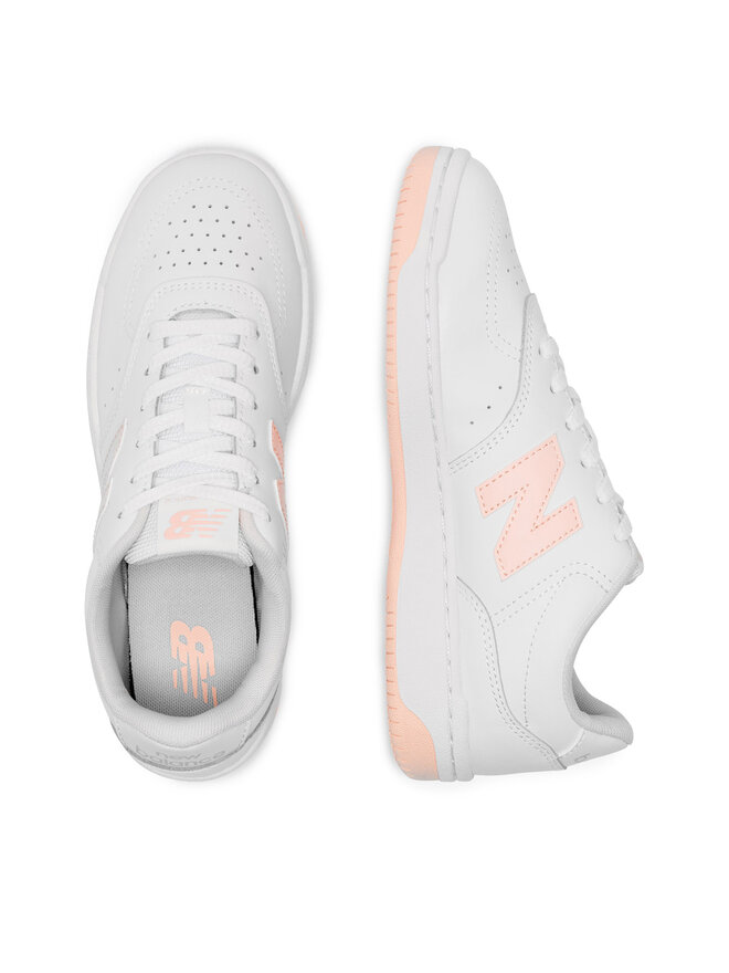 New Balance Сникърси New Balance BBW80WPK Бял