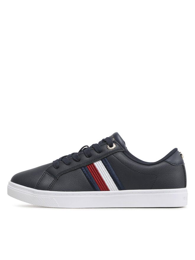 Tommy Hilfiger Sneakers Tommy Hilfiger Essential Stripes Sneaker FW0FW06903 Dunkelblau