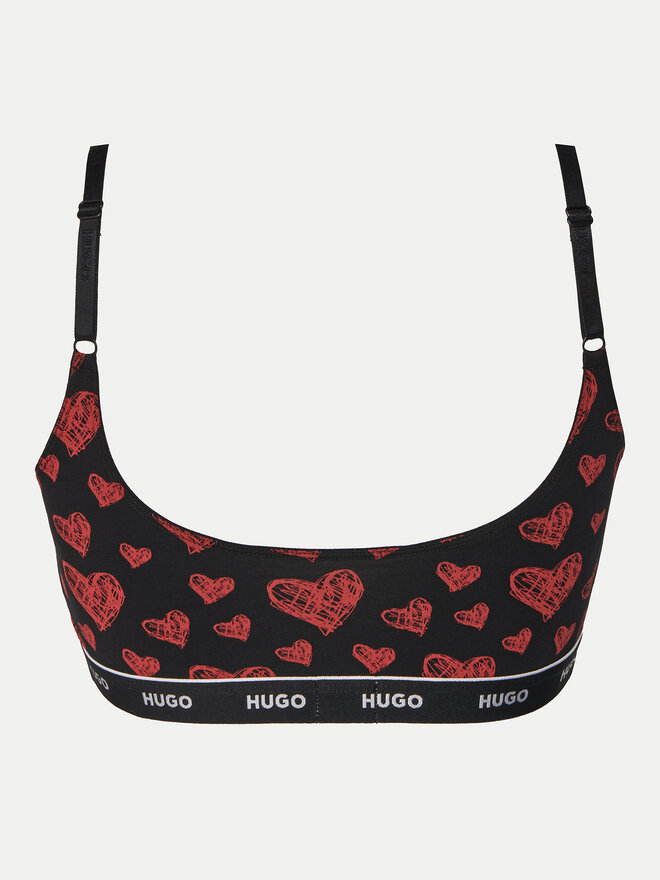 HUGO HUGO Pack de 2 sujetadores tipo top 50495872 Negro